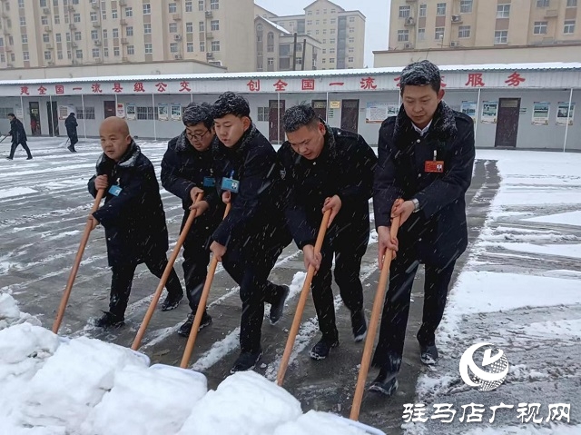 新蔡公交公司：多舉措應對冰雪天氣 全力以赴保安全保運營
